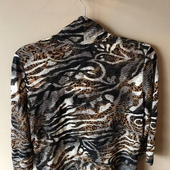 Vintage animal print crewneck top - Picture 5 of 5